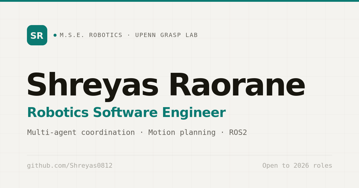 Shreyas Raorane